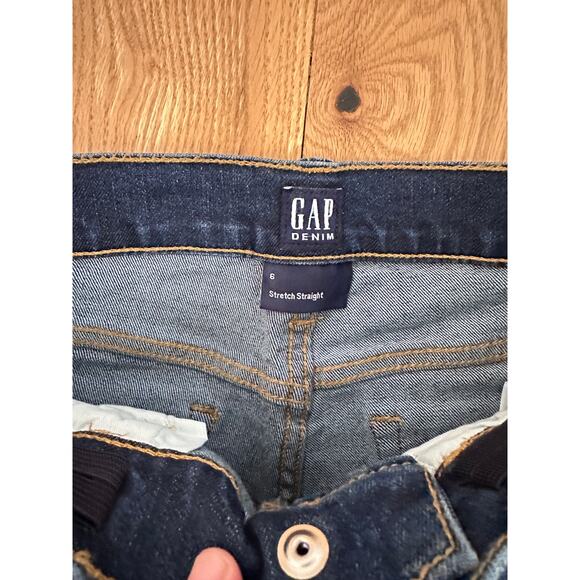 Gaps Boys Stretch Straight Size 6 Jeans (Like New) - Picture 2 of 3